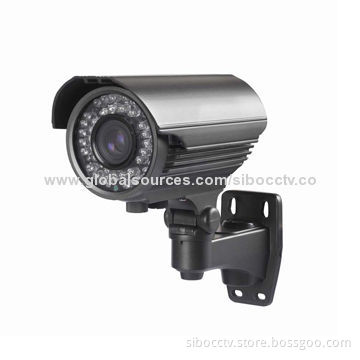 CCTV sony CMOS 1200TVL IR waterproof metal bullet camera with 42pcs LEDs